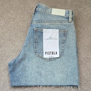 Pistola Andie High Rise Vintage Cut Off Short Size 27 Notion